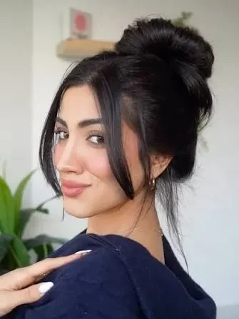 Cute Messy Bun