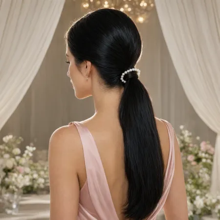Sleek Long Ponytail