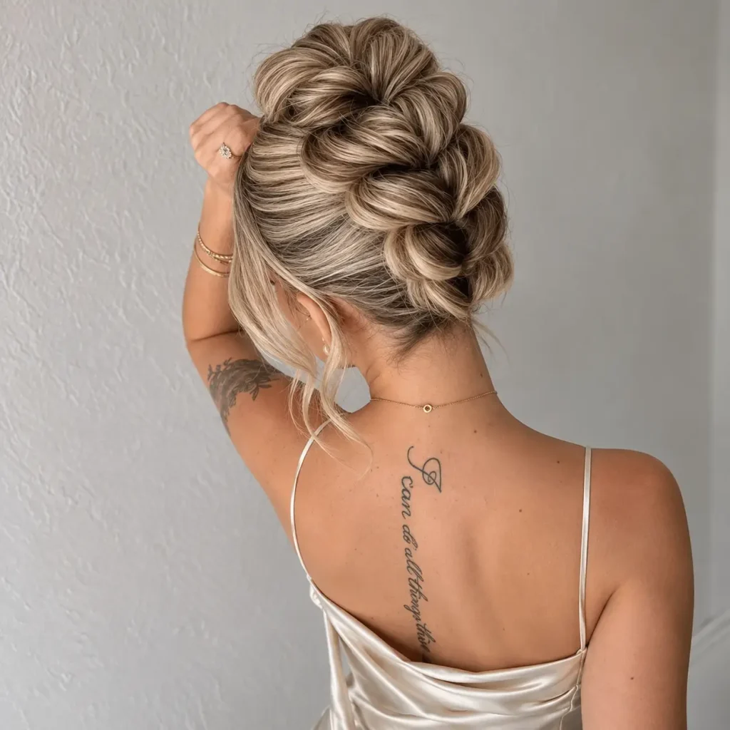 Braided Romantic Updo