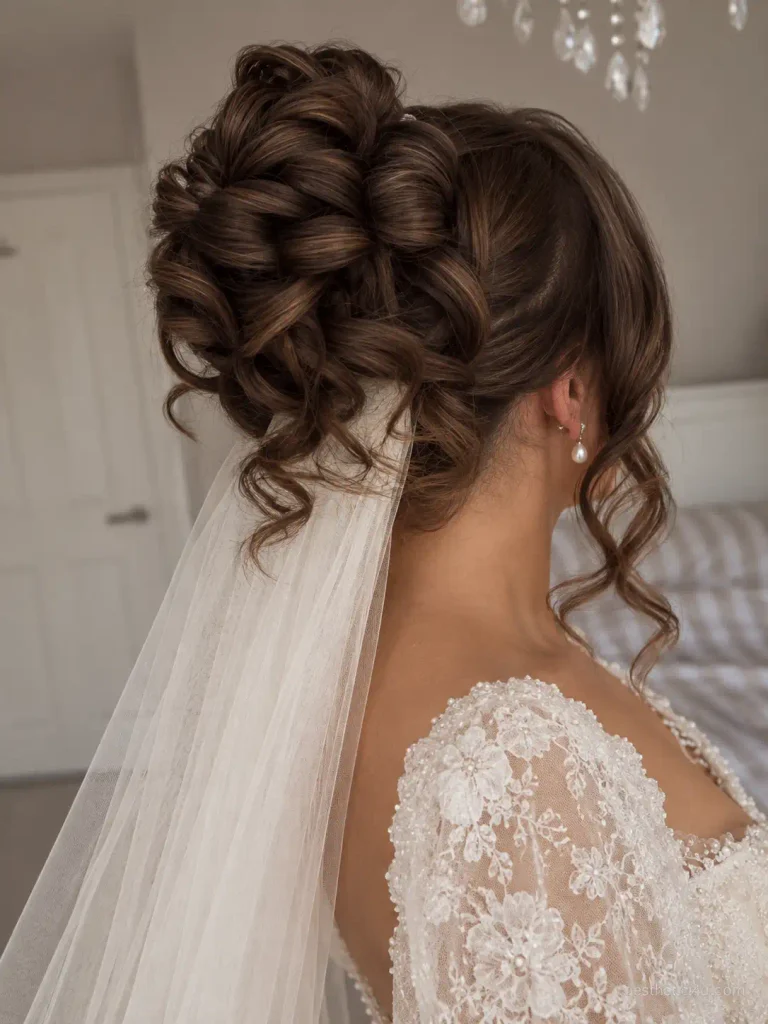 13. Plot Twist Bun With Veil
