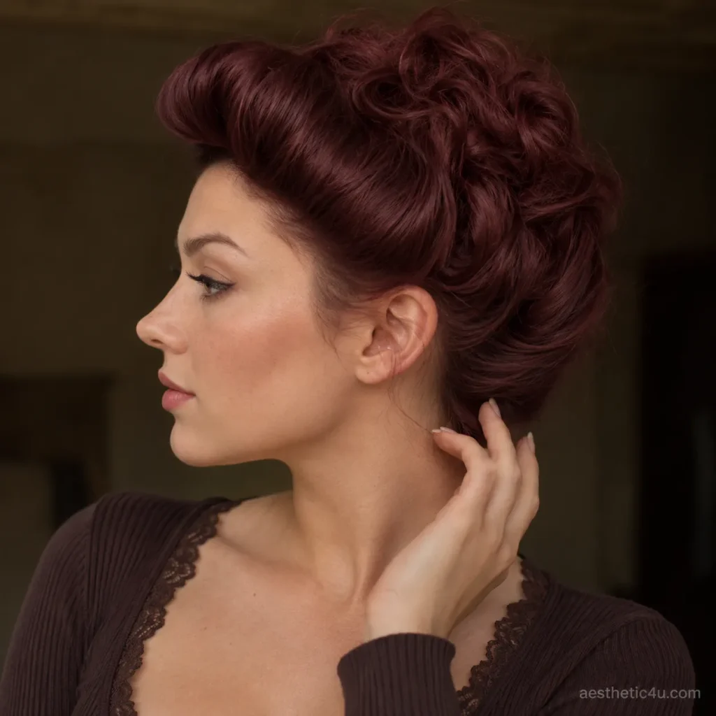 16. Romantic Gibson-Inspired Updo
