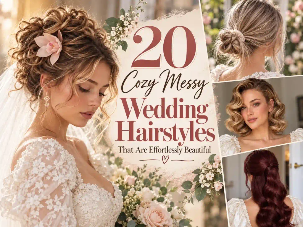 20 Cozy Messy Wedding Hairstyles That Are Effortlessly Beautiful (2026 Trends)