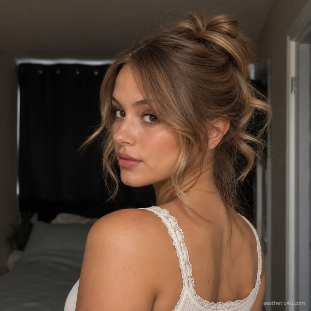 Date-Night Messy Bun