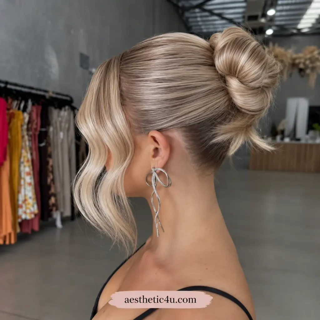 Sleek Bridal Bun