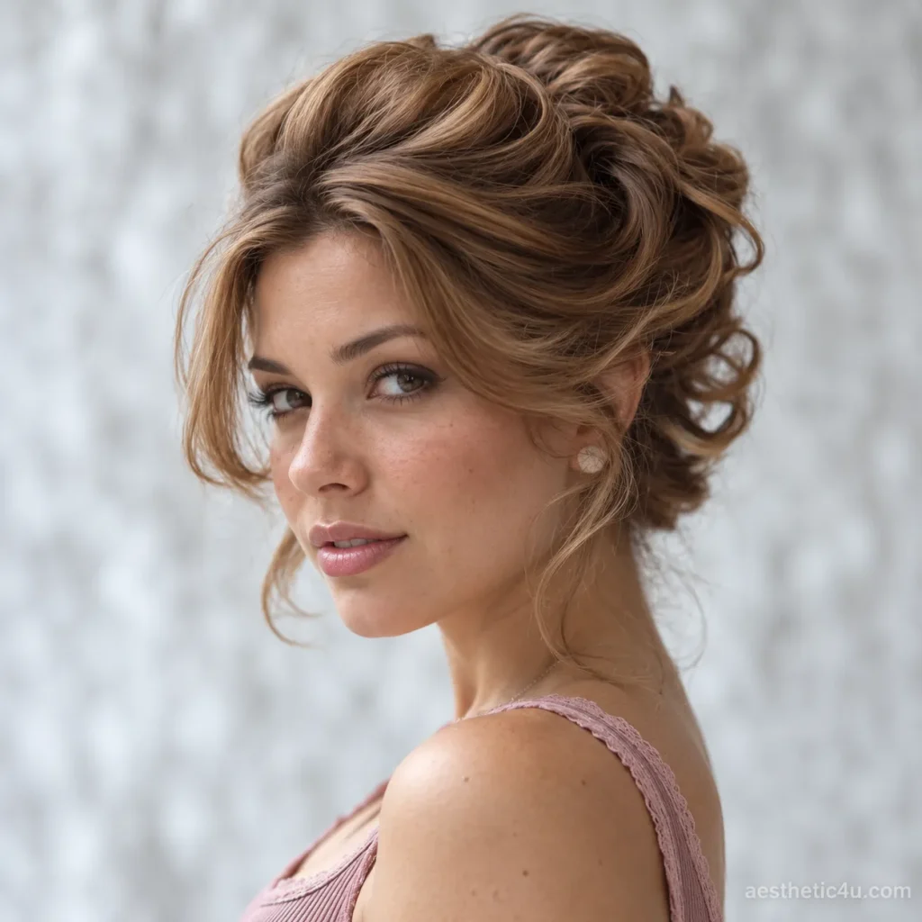 Romantic Textured Updo
