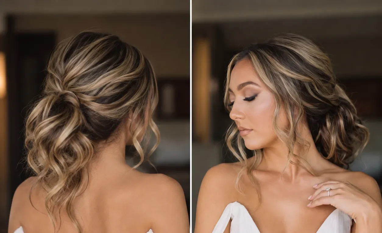 How to Choose the Right Loose Wedding Bun for You