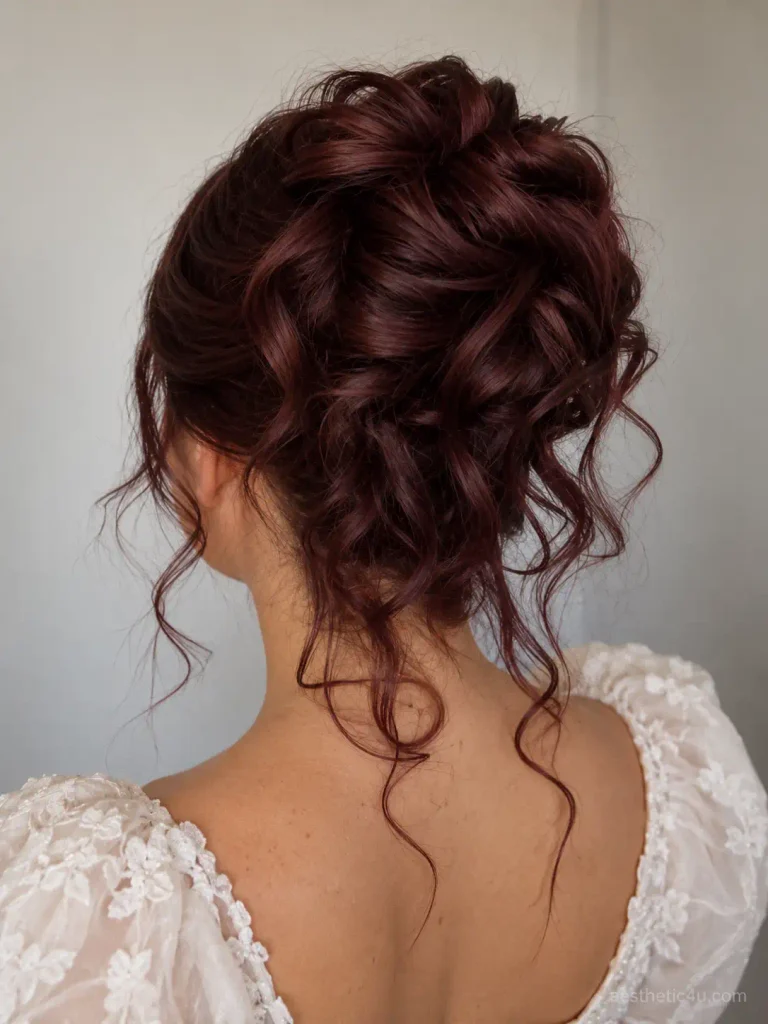 4. Loose Romantic Updo