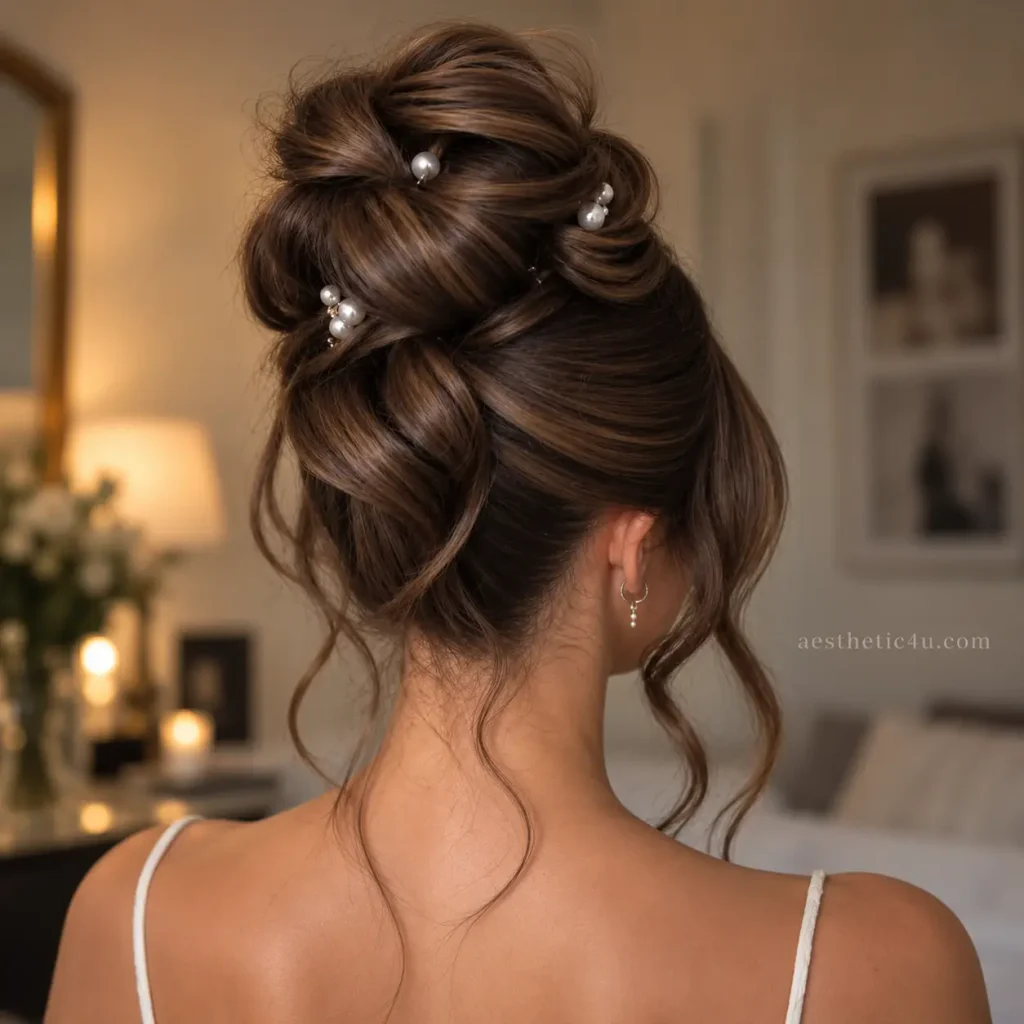 Voluminous Bridal Bun