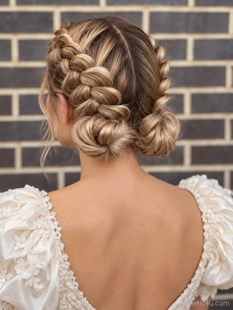 8. Two-Sided Braided Updo