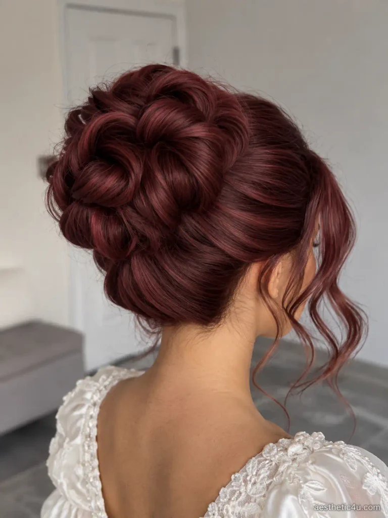 8. Voluminous High Bun