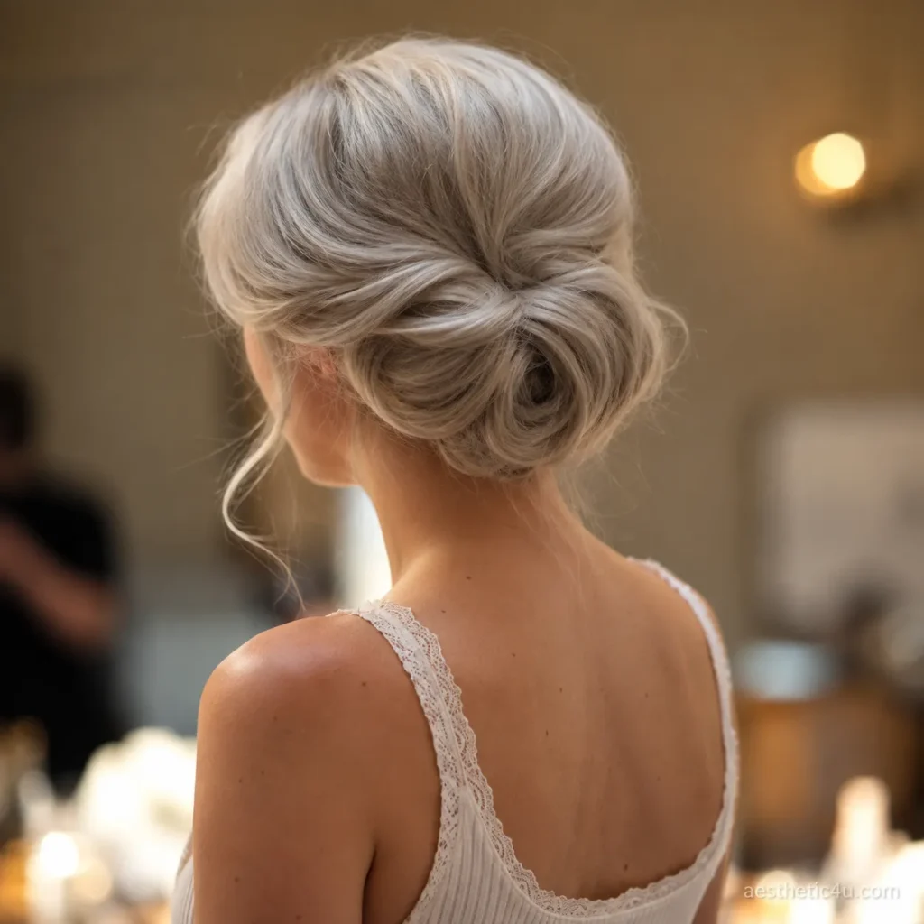 9. Loose French Twist