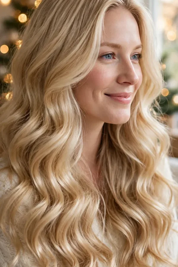 20 Christmas Hair Color Ideas for Blondes That Sparkle Under Holiday Lights