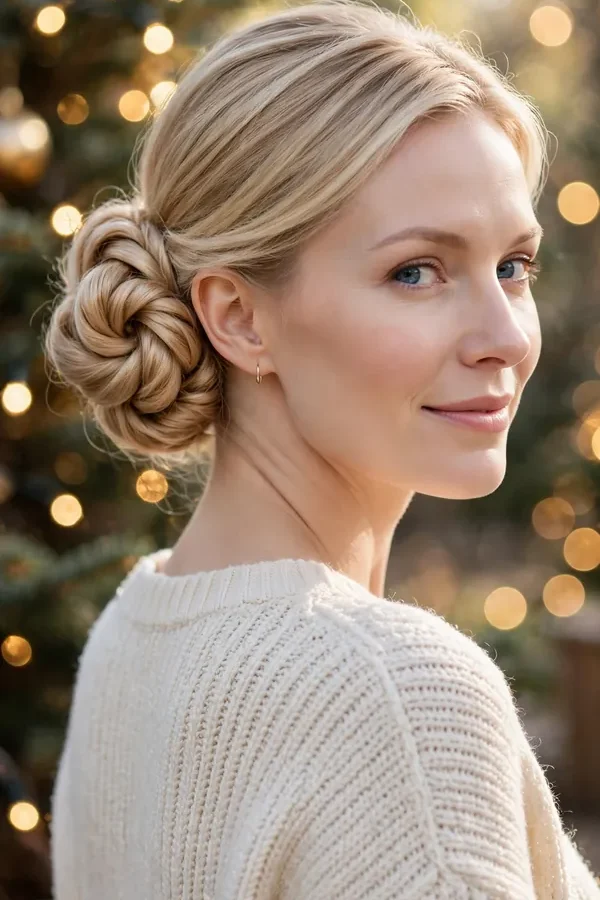 21 Elegant Christmas Hairstyles That Never Go Out of Style